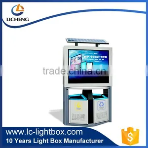 Lockable Aluminum Frame Waterproof Solar Light Box for Outside/outdoor ad thumbnail-5