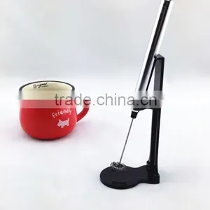 Aluminium Alloy Milk Frother With Stand thumbnail-1