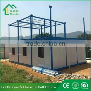 20ft Assemble Prefabricated Sandwich Panel Container Labour Camp and Military thumbnail-3