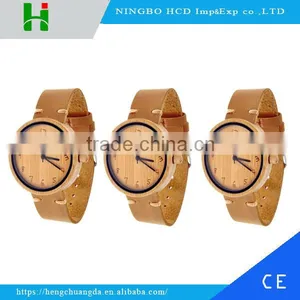 High Quality Simple Design Sandalwood Watch/bamboo Watches for Men thumbnail-1