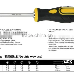 Hand Tools Chrome Plated CRV Screwdriver With Flat Head , Corss Head ,torx Head thumbnail-2