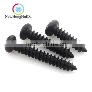 Carbon-steel Black Kilvery Round Cross Recessed Pan Head Tapping Screw thumbnail-3