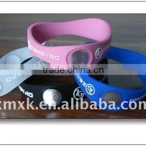 Power Silicone Band Bracelet Balance thumbnail-1