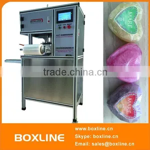 Automatic Heart Shape Soap Wrapping Machine by Stretch Film thumbnail-1