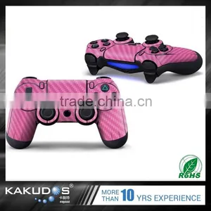 Hot Selling ! Vinyle Carbon Fiber Skin Sticker for PS4 Controller thumbnail-4