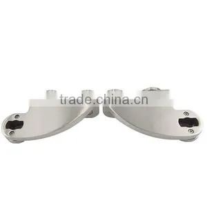 Wholesale Stainless Steel Construction Frameless Wall Mount Glass Door Hardware thumbnail-3