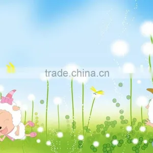2015 Vinly Cartoon Wallcovering for Kids/decorative Mural Wallpaper for Kids Room thumbnail-6