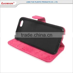 Leonardo da Vinci Series Synthetic Nubuck Leather Phone Case Wallet for Iphone 4 5 6 7 S C se Plus thumbnail-6