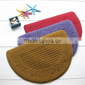 Polypropylene Rugs Semi Circle Anti-slip Rugs Bathroom Mats thumbnail-1
