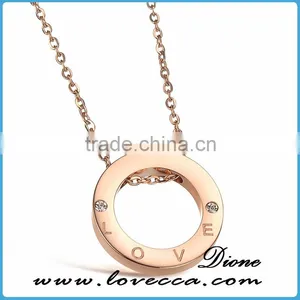 Wholesale China Jewelry Supplier Women Clover Crystal Fashion Necklace thumbnail-3