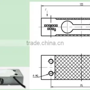 Electronic Scale Load Cell , Platform Scale Sensor thumbnail-2