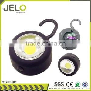Ningbo JELO Sales Promotion High Power 3W COB LED Round Working Lamp Outdoor Hanging Lantern With Folding Hook Magnet thumbnail-1