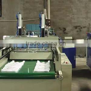 PE Supermarket Plastic T-shirt Bag Making Machine thumbnail-2