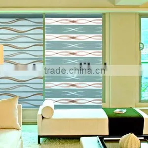Printed Fiberglass Blackout Roller Shade Fabric thumbnail-1
