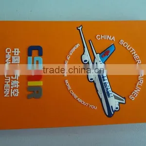 Personalized National Flag Soft Pvc Travel for Travel/airline Travel Luggage Tag thumbnail-3