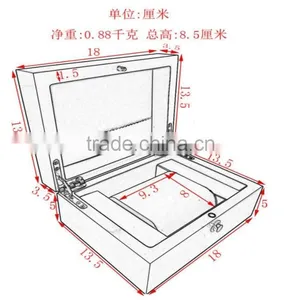 2016 New Design Large Men Wood Watch Gift Box for Top Sale thumbnail-6