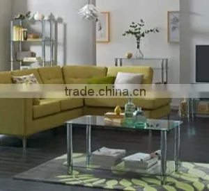 Foshan Mirror Glass Table Coffee Modern thumbnail-5