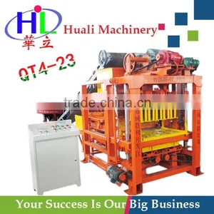 QT4-23 Best Popular New Product Vibrated Block Making Machine thumbnail-1