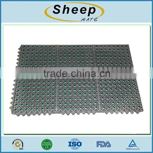 Custom Print Non-toxic Kitchen Office Anti-slip Floor Outdoor Rubber Mat thumbnail-2