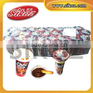SIKOZ BRAND SK-Q130 6g Chocolate Cup Biscuit Stick With Jam Chocolate thumbnail-1