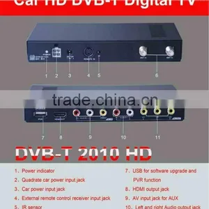 DVB-T2010HD Car DVB-T TV Tuner MPEG4 2 Antenna PVR USB High Speed thumbnail-4