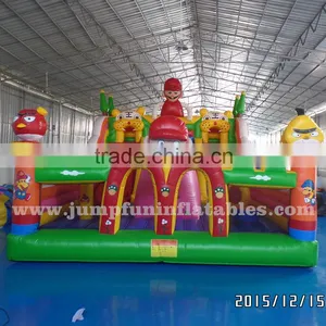 10X7 Meter Inflatable Jumping Center Park/High Quality Inflatable Fun City for Children Happy Bouncing Park,Moonwalk Park Sale thumbnail-2
