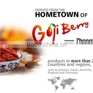 Ningxia 2016 Wolfberry/goji/gojiberry in Bulk, Dried Goji Berry, Organic Goji Berry thumbnail-1