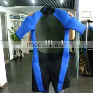 Hot Selling Short Sleeves and Short Pants Men Scuba Diving Wetsuit WS02 thumbnail-1