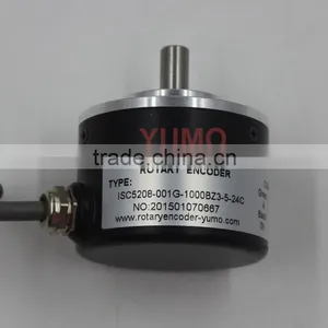 ISC5208 1000 Phase CNC System Machine Solid Shaft Encoder Optical Price Incremental Rotary Encoder thumbnail-4