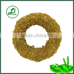 24" Round Coco Living Wreath thumbnail-1