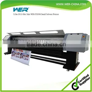 3.2m Large Format Spectra Polaris 512 15pl Head Solvent Printer thumbnail-1