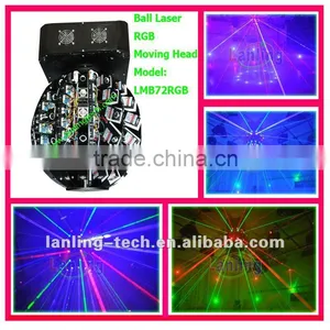 RGB Moving Head Light Laser Magic Ball Lighting thumbnail-1