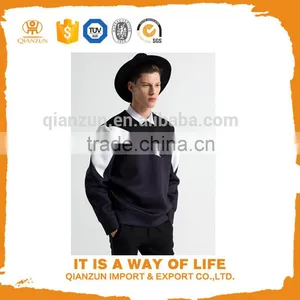 Custom Black White Hoodies Men Blank Fashion Hoodies Best Quality Hoodies Wholesale thumbnail-3
