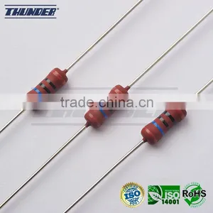 FRN Series - 3W Fixed Metal Glaze Film Flame Proof Resistors (High Voltage / High Resistance Value) thumbnail-1