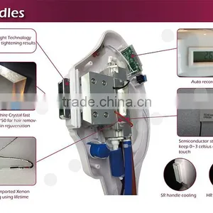 Vertical Type 3 in 1 Alexandrite Laser Best Shr Ipl Machine Hair Removal for Skin Rejuvenation thumbnail-3