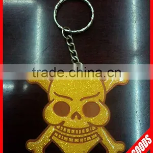 Stuffed Skeleton Pvc Reflective Keychains thumbnail-1