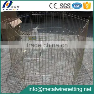 PVC Coated Iron Fence Dog Kennel Factory Direct thumbnail-4