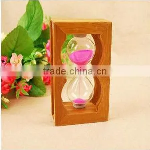Cute Bamboo Hourglass Decoration Timer thumbnail-1
