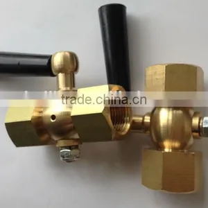 Brass Gauge Needle Valve,gauge Stop Valve DIN 16261for Pressure and Temperature Gauges Accessories thumbnail-1