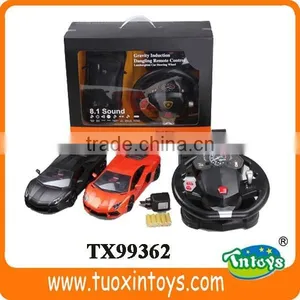 Mini rc Racing Toy Car, Steering Wheel Control Children Toy Car thumbnail-1