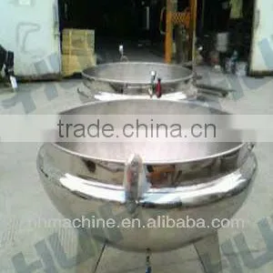 Acohol Processing Industrial Gas Burner Heating Jacketed Kettle thumbnail-1