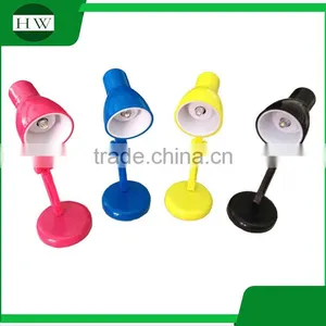Mini Plastic Foldable Collapsible Folding Telescopic Led Reading Desk Table Night Lamp Light thumbnail-2