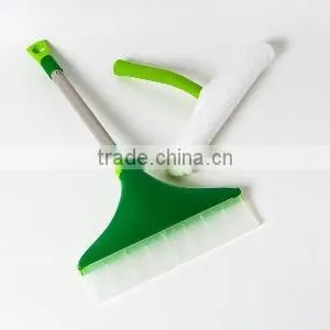 Greenwell 1 China Wholesale Silicone Long Handled Window Cleaning Brush thumbnail-6