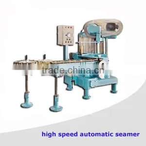 High Speed Automatic Food Beverage Can Packing Machine Seamer thumbnail-1