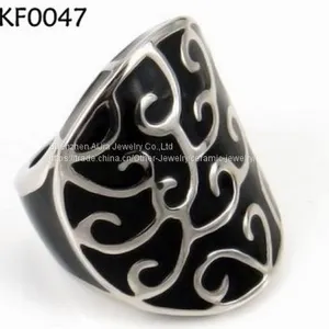 Casting Lion Rings Titanium Steel Mens Gothic Brand Rings thumbnail-2
