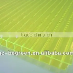 High Quality Multi Colors Twin Wall Polycarbonate Hollow Sheet for Sale thumbnail-3
