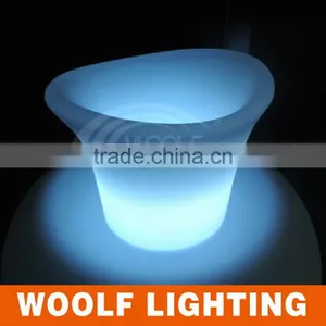Led Lighted Outdoor Christmas Decor Flower Pot thumbnail-5