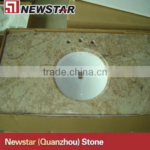 Natural Stone Granite Vanity Tops With Undermount Sink thumbnail-3