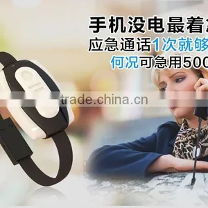 For IOS Android Bracelet USB Data Cable With Cigarette Lighter Function thumbnail-2