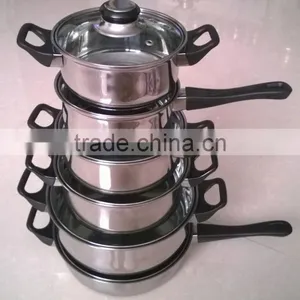 SS18/8 Stainless Steel Cooking Pot /saucepot thumbnail-1